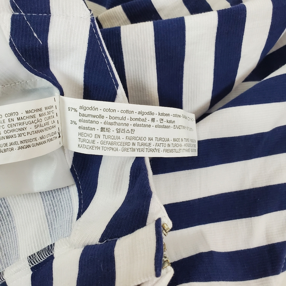 Zara Ribbed Striped Mini - Picture 6 of 6